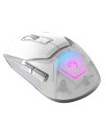 Гейминг мишка Marvo - Fit Pro, оптична, безжична, бяла - 2t