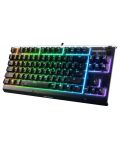 Гейминг клавиатура SteelSeries - Apex 3 TKL, RGB, US, черна - 4t