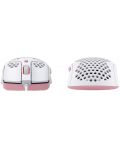 Гейминг мишка HyperX - Pulsefire Haste, оптична, бяла/розова - 4t