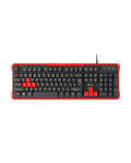 Гейминг клавиатура Genesis RHOD 110 - черна/червена - 2t
