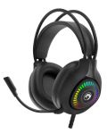 Гейминг слушалки Marvo - H8325 RGB, черни - 2t