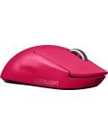 Гейминг мишка Logitech - Pro X Superlight, безжична, розова - 4t