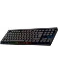 Гейминг клавиатура Logitech - G515 Lightspeed TKL, безжична, черна - 4t