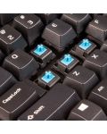Гейминг клавиатура Thermaltake - Meka PRO, Cherry MX Blue, черна - 5t