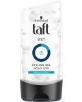 Taft Гел за коса с мокър ефект, ниво 3, 150 ml - 1t