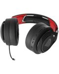 Гейминг слушалки Genesis - Selen 400, безжични, черни/червени - 4t