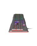 Гейминг клавиатура Genesis - Rhod 400-NKG-0873, RGB, черна - 3t