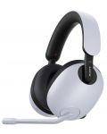 Гейминг слушалки Sony - Inzone H7, PS5, безжични, бели - 1t