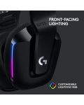 Гейминг слушалки Logitech - G733, безжични, черни - 5t