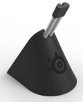 Гейминг комплект SteelSeries - Aerox 3 2022 + Mouse Bungee, черен/бял - 8t