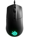 Гейминг мишка SteelSeries - Rival 3, оптична, черна - 1t