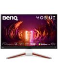 Гейминг монитор BenQ - EX3210U MOBIUZ, 32", 144Hz, FreeSync, бял - 1t