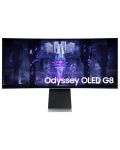 Гейминг монитор Samsung - Odyssey OLED G8 G85SB, 34'', 175Hz, 0.1ms - 1t