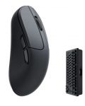 Гейминг мишка Keychron - M3 Mini, оптична, безжична, черна - 2t