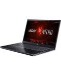 Гейминг лаптоп Acer - Nitro V15 ANV15-51-72K9, 15.6'', i7, 144Hz, RTX3050 - 3t