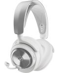 Гейминг слушалки SteelSeries - Arctis Nova Pro WL P, PS, безжични, бели - 2t