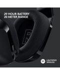 Гейминг слушалки Logitech - G733, безжични, черни - 4t