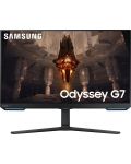 Гейминг монитор Samsung - Odyssey G7, 32'', 144Hz, 1ms, FreeSync, черен - 1t