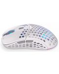 Гейминг мишка Endorfy - LIX Plus, оптична, безжична, Onyx White - 4t