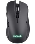 Гейминг мишка Trust - GXT 923 Ybar, оптична, безжична, черна - 1t