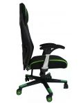 Гейминг стол RFG - Soft Game, черен/зелен - 3t