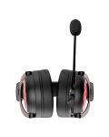 Гейминг слушалки Redragon - Luna H540, черни/червени - 5t