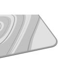 Гейминг подложка за мишка Genesis - Carbon 400, XXL, мека, бяла/сива - 5t