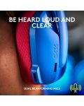 Гейминг слушалки Logitech - G435, безжични, сини - 6t