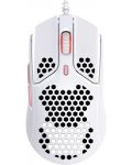 Гейминг мишка HyperX - Pulsefire Haste, оптична, бяла/розова - 1t