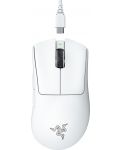Гейминг мишка Razer - DeathAdder V3 Pro, оптична, безжична, бяла - 1t
