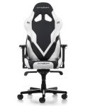 Гейминг стол DXRacer - Gladiator G001-NW, черен/бял - 6t