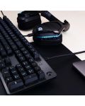 Механична клавиатура Logitech - G513 Carbon, GX Brown, RGB, черна - 10t
