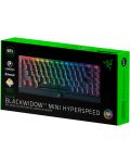 Механична клавиатура Razer - BlackWidow V3 Mini HyperSpeed,Yellow, черна - 8t