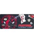 Гейминг подложка за мишка Grupo Erik - Deadpool Marvel, XL, мека, черна - 3t