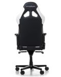 Гейминг стол DXRacer - Gladiator G001-NW, черен/бял - 5t