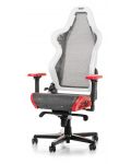 Гейминг стол DXRacer - AIR R1S-WRNG, сив/червен - 6t