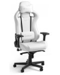 Гейминг стол noblechairs - EPIC White Edition, бял/черен - 5t