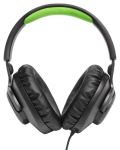 Гейминг слушалки JBL - Quantum 100X Console, Xbox, черни/зелени - 6t