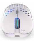 Гейминг мишка Endorfy - LIX Plus, оптична, безжична, Onyx White - 6t