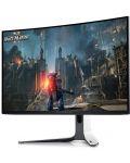 Гейминг монитор Dell - Alienware AW3225QF, 31.6'', 240Hz, 0.03 ms, OLED, Curved - 4t