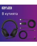 Гейминг слушалки Sony - INZONE H5, безжични, черни - 8t
