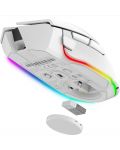 Гейминг мишка Razer - Basilisk V3 Pro, оптична, безжична, бяла - 3t