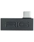 Гейминг слушалки Nacon - RIG 600 Pro HS, PS4, безжични, черни - 6t