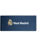 Гейминг подложка за мишка Grupo Erik - Real Madrid, XL, мека, синя - 3t