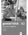 geni@l klick BG A2: Arbeitsbuch mit Audio CD Teil 2 / Работна тетрадка 2 по немски език със CD - 8. клас (интензивен) - 1t