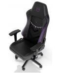 Гейминг стол noblechairs - HERO Black Panther Edition, черен/лилав - 5t