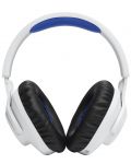 Гейминг слушалки JBL - Quantum 360, PS5, безжични, бели - 3t