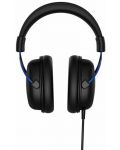 Гейминг слушалки HyperX - Cloud Blue, PS5, черни - 3t