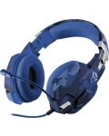 Гейминг слушалки Trust - GXT 322B Carus, сини - 1t