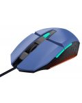 Гейминг мишка Trust - GXT109 Felox, оптична, синя - 2t